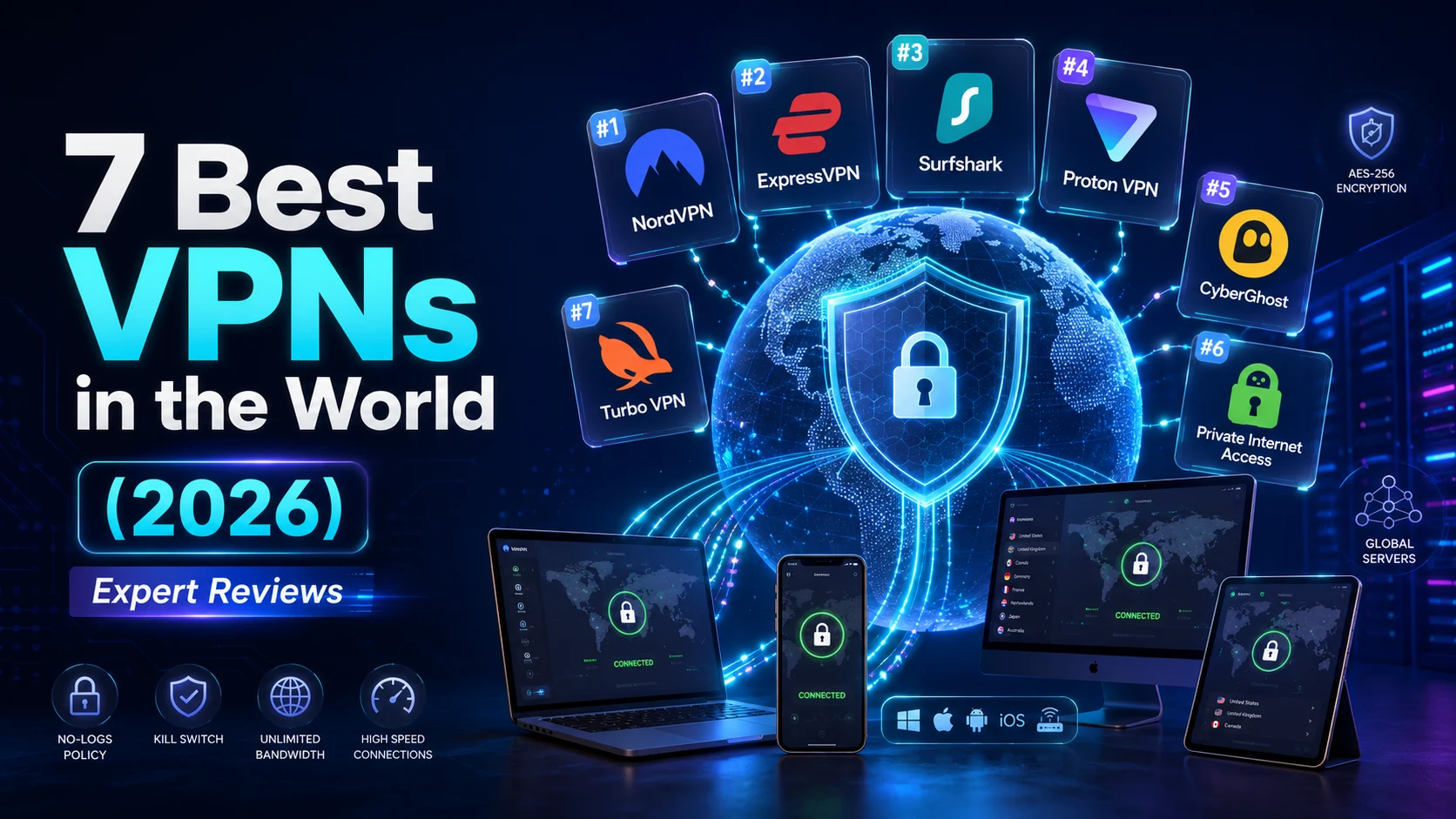 7 Best VPNs in the World